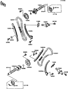 VN1500 Распредвал