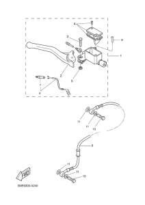 YQ100 Maitre-cylindre avant