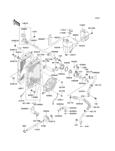 VN750 Radiator(1 / 2)