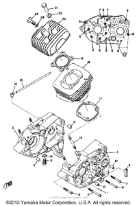 AT1M Картер двигателя