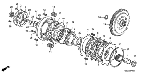 CRF50F Бендикс