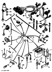 XT350 Elektrische ausrustung 1