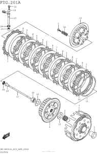 RM-Z450 Сцепление