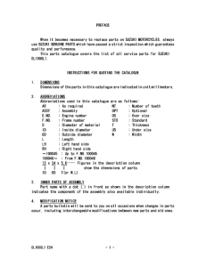 DL1000 Catalog preface