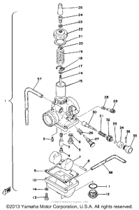 DT125C Карбюратор