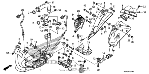 VFR1200F (DCT) Глушитель