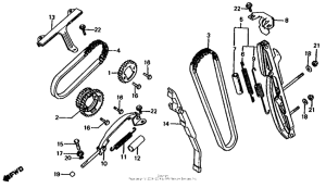 CB1000 Cam chain + tensioner
