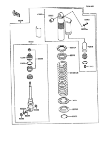 KX125 Амортизатор