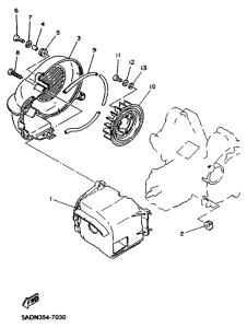 YN50R Air shroud. fan