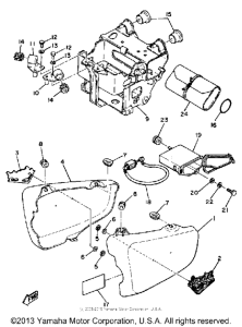 XS650SH Side cover tool
