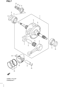 UH200 Вал коленчатый