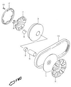 AY50 Трансмиссия