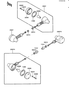 KL600 Поворотники
