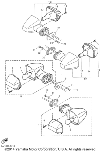 YZF-R1 Поворотники