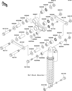KX125 Подвеска