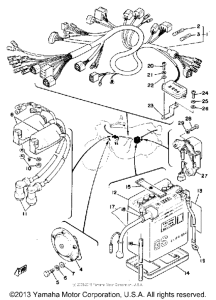 XS400E Электрика