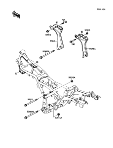 EL250 Рама ,крепежные детали