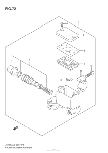 AN400 (ABS) Главный тормозной цилиндр