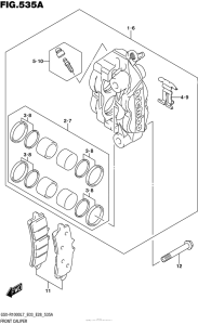 GSX-R1000 Передние тормоза