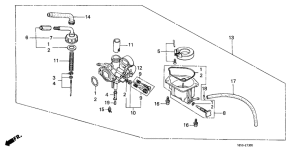 Z50J Carburetor assy