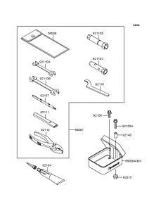 KLX250 Owner's tools
