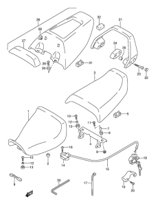 GSX-R1100 Пружина