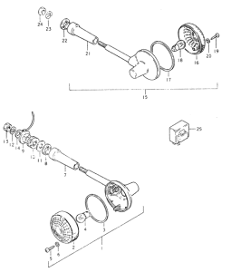 GS550 Поворотники