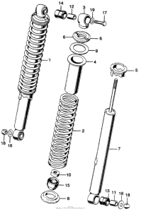 SL125 Амортизатор