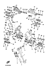 BT1100 Support & repose pied