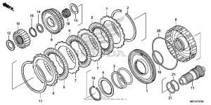 NSA700 Сцепление