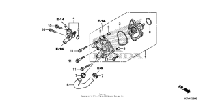 PCX150 Водяной насос