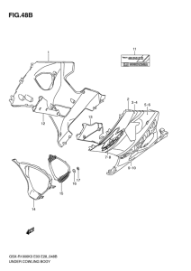 GSX-R1000 Under cowling