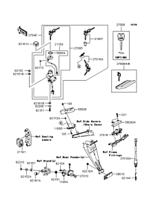 ZX1000 Замок зажигания