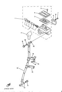RD50 Главный тормозной цилиндр