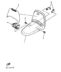 PW50 Pare boue avant