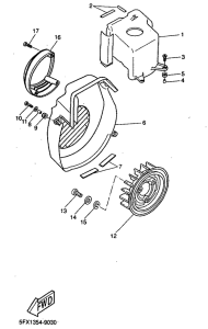CW50RS Кожух вентилятора
