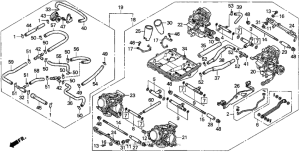 VFR750F Carburetor assy. 94-97