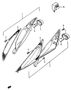 AP50 Front turn lamp