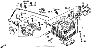 XL185 Головка цилиндров