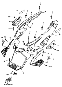 EW50 Боковые обтекатели
