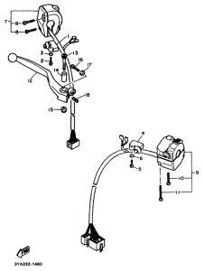 FJ1200 Interruptor de manija . palanc