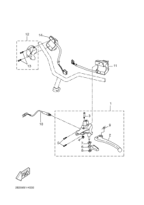 CW50RS Handle switch & lever