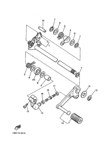 XS250 ｼﾌﾄｼﾔﾌﾄ.ﾍﾟﾀﾞﾙ