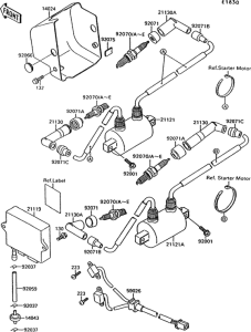 VN1500 Система зажигания