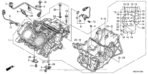 VFR1200F Crankcase (1)