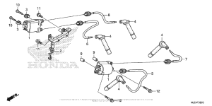 ST1300P (ABS) Катушка зажигания