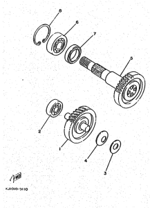 YM50 Трансмиссия