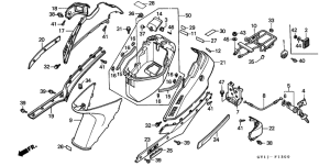 SA50S Body cover / luggage box /  luggage carrier