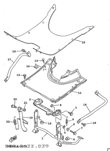 XC150I Stand. footrest
