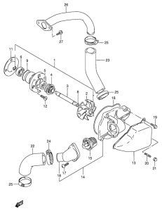 VS800 Водяная помпа